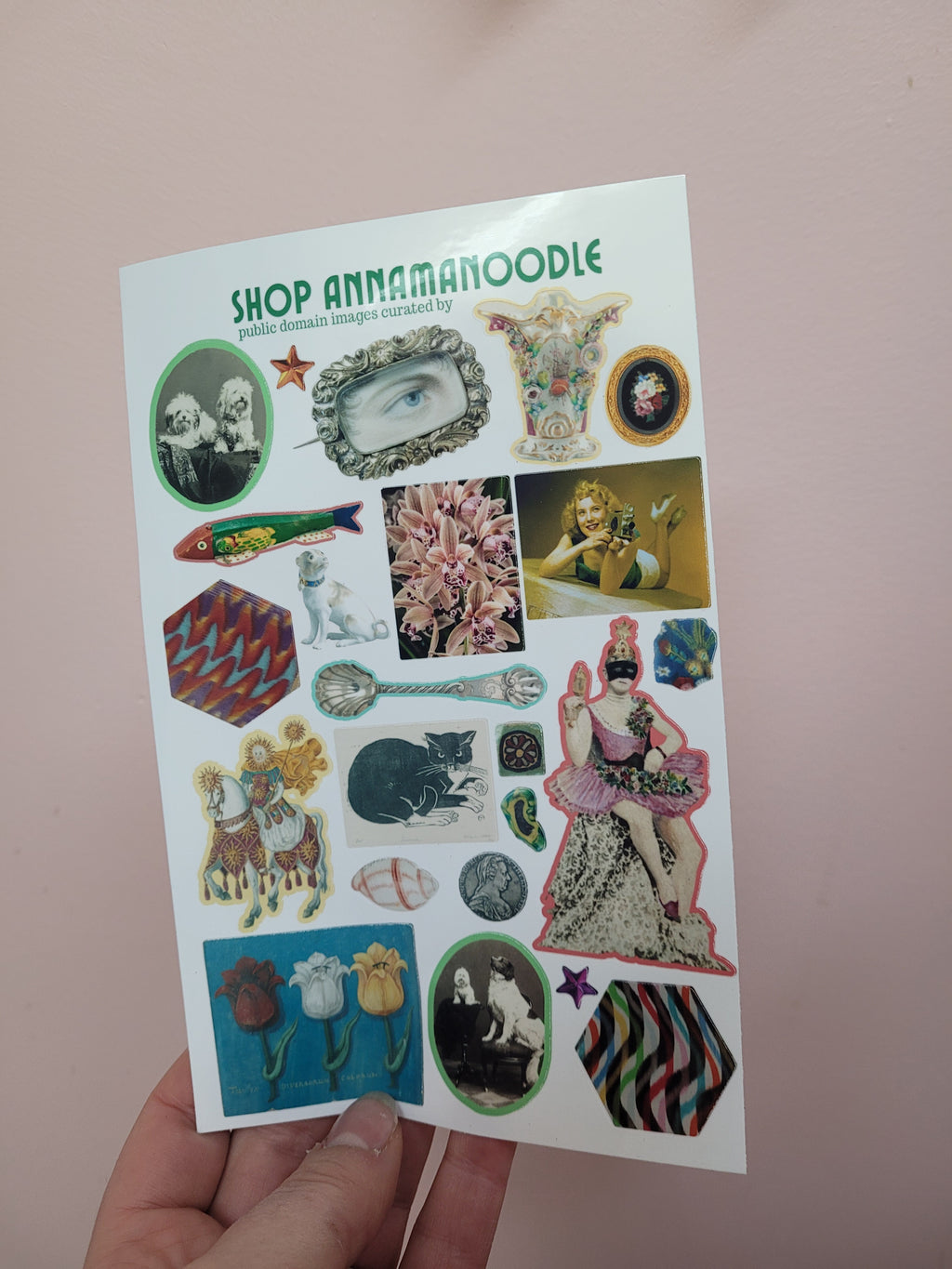 Antique Curio Sticker Sheet
