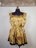 Handmade Vintage Satin Romantics Tunic Dress