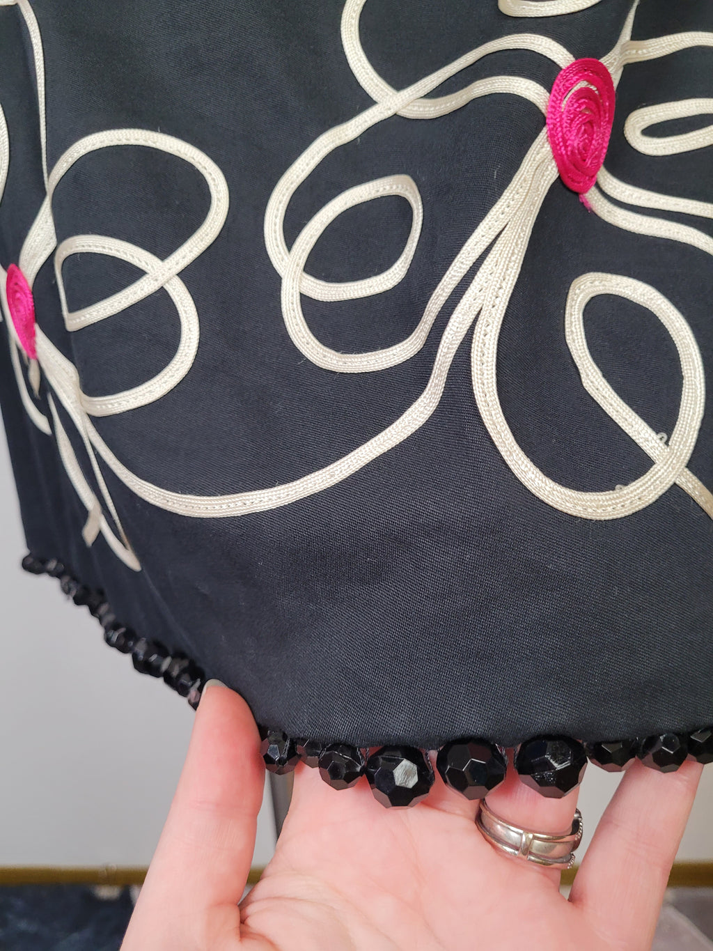 Moschino Y2K Beaded Skirt