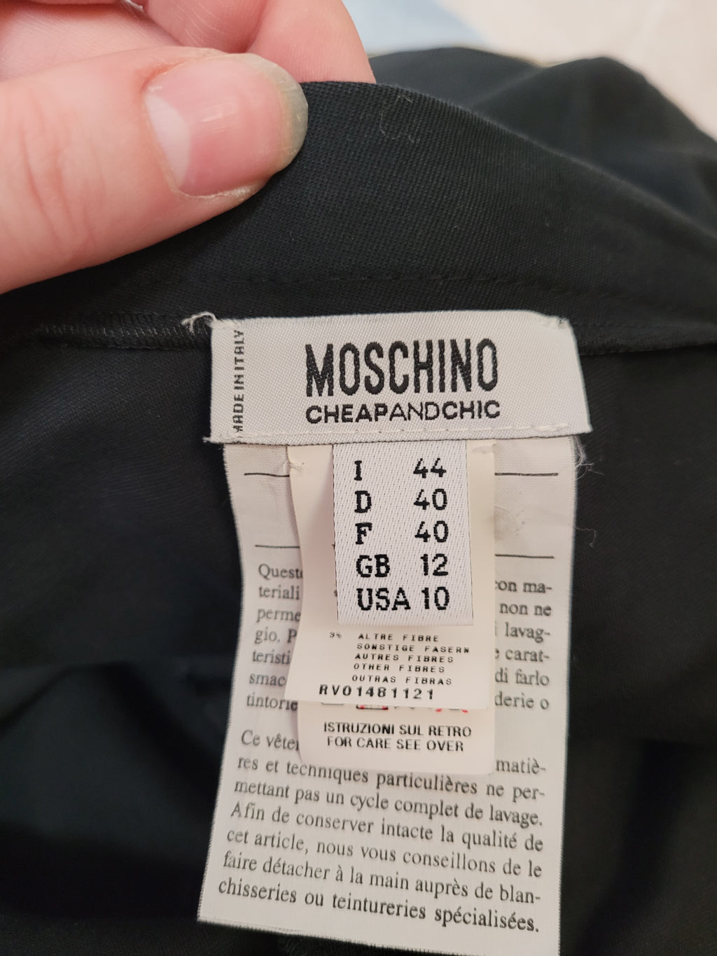 Moschino Y2K Beaded Skirt
