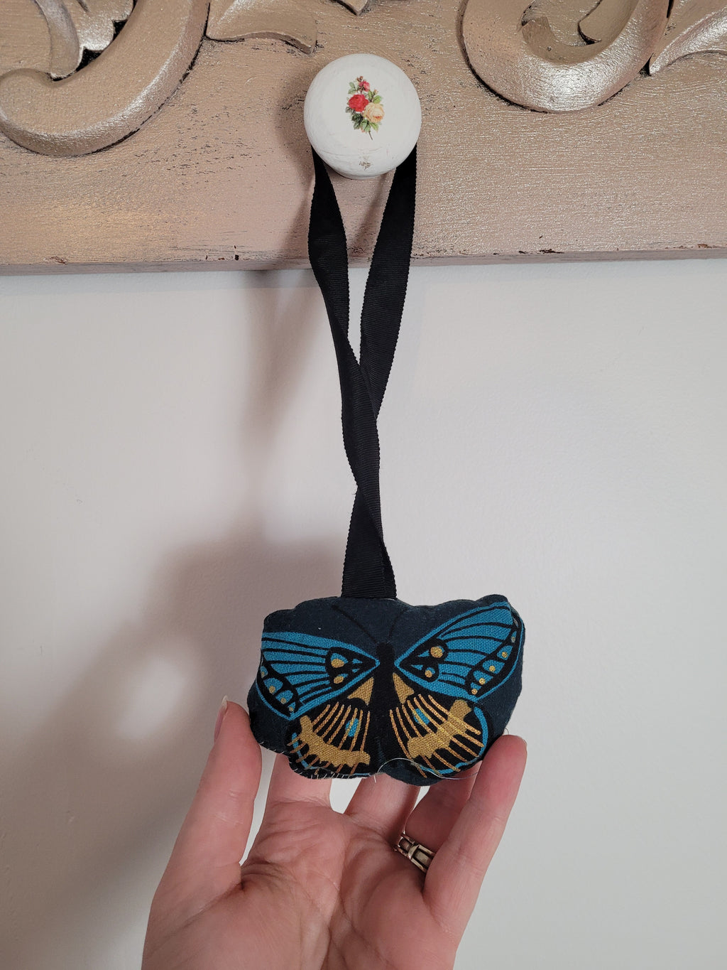 Handmade Cotton Linen Bag Charm