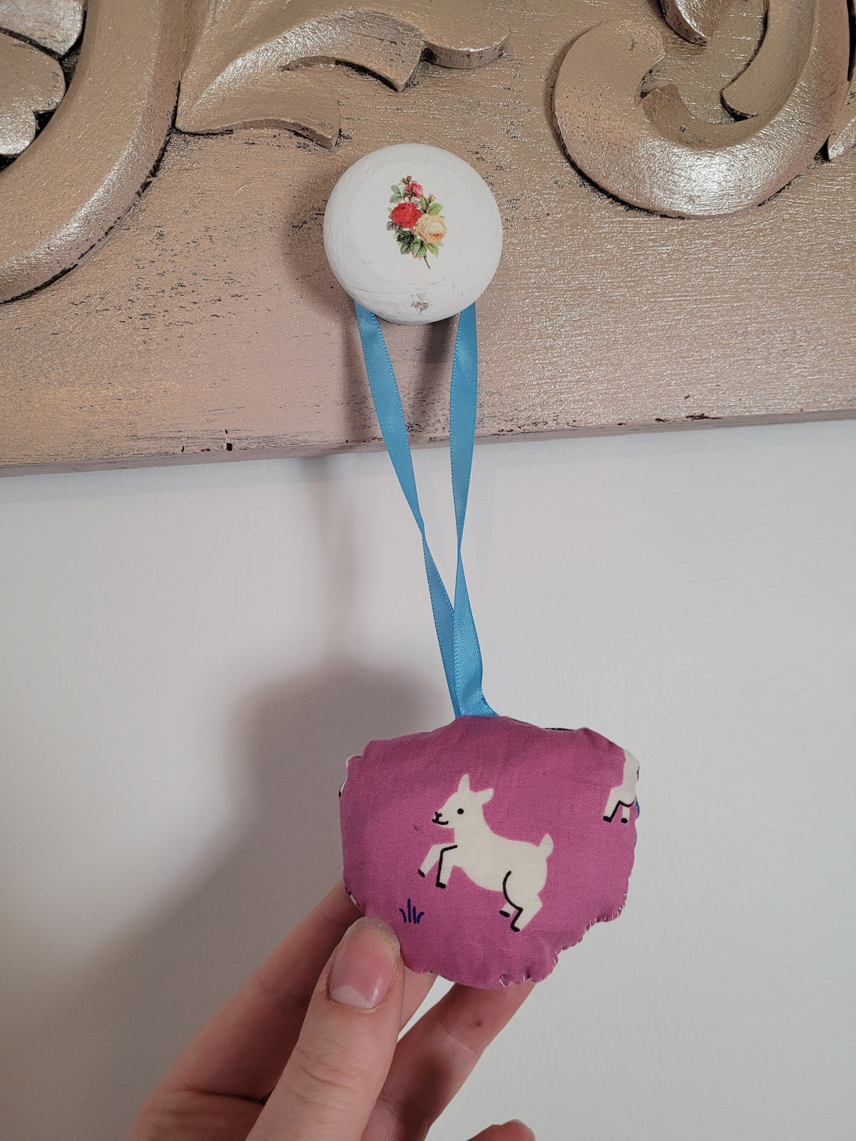 Handmade Cotton Bag Charm