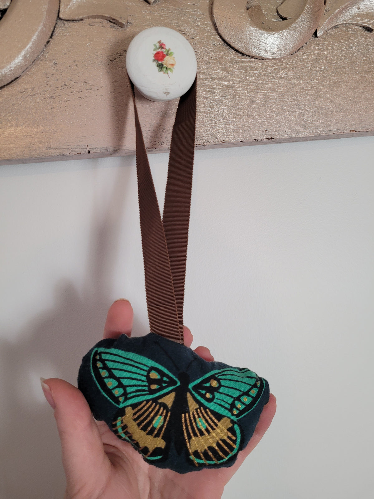 Handmade Cotton Linen Bag Charm