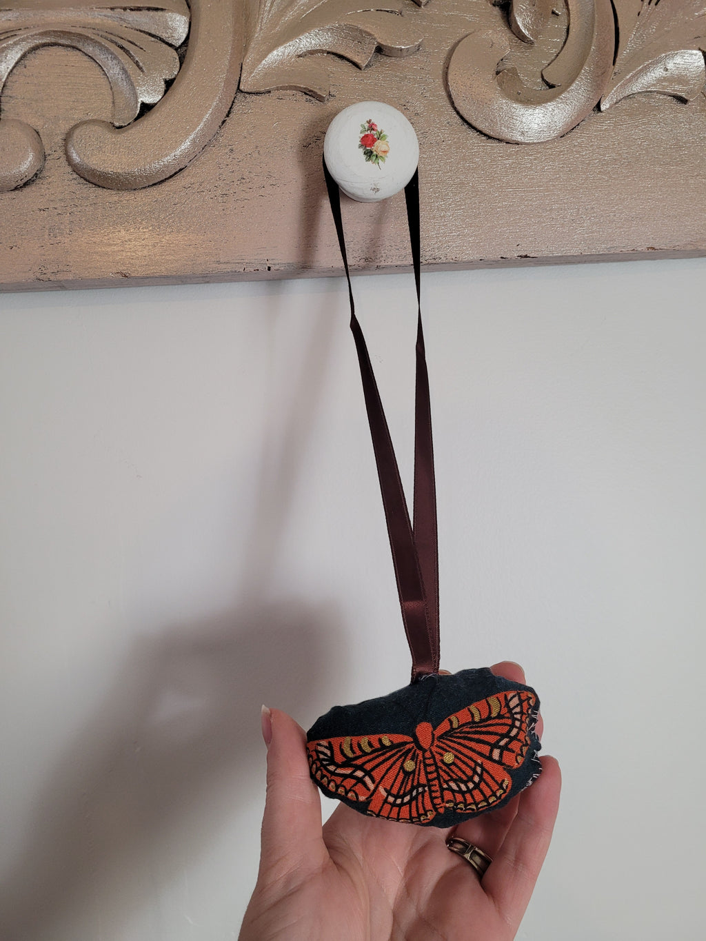 Handmade Cotton Linen Bag Charm