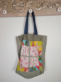 Hand Made Patchwork Tote Bag