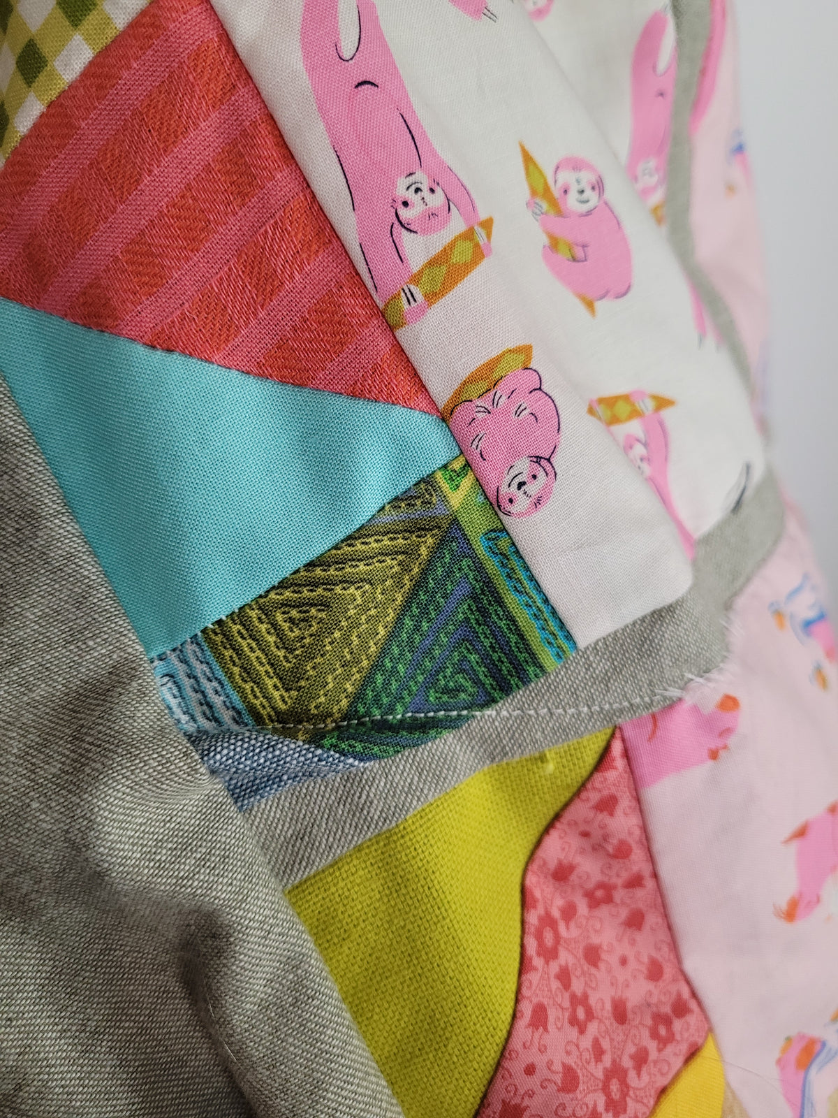 Hand Made Patchwork Tote Bag