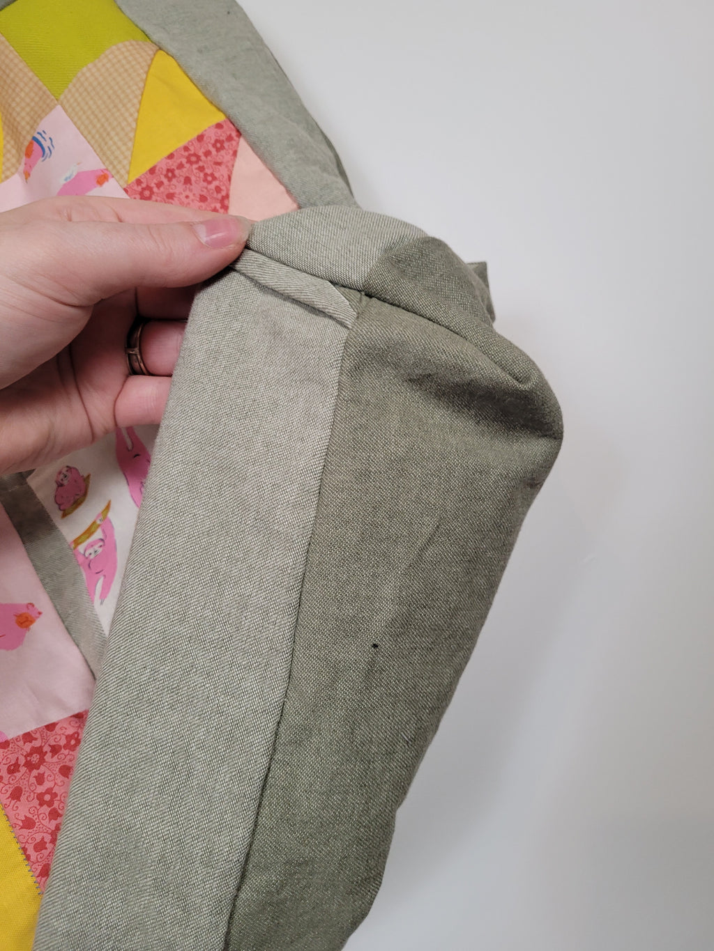 Hand Made Patchwork Tote Bag