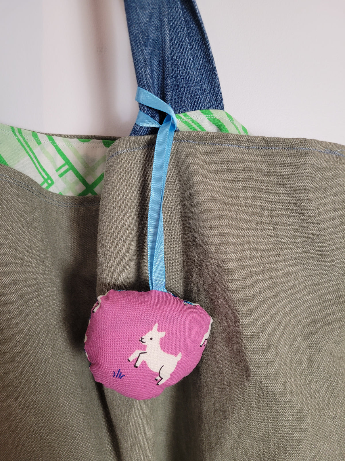 Handmade Cotton Bag Charm