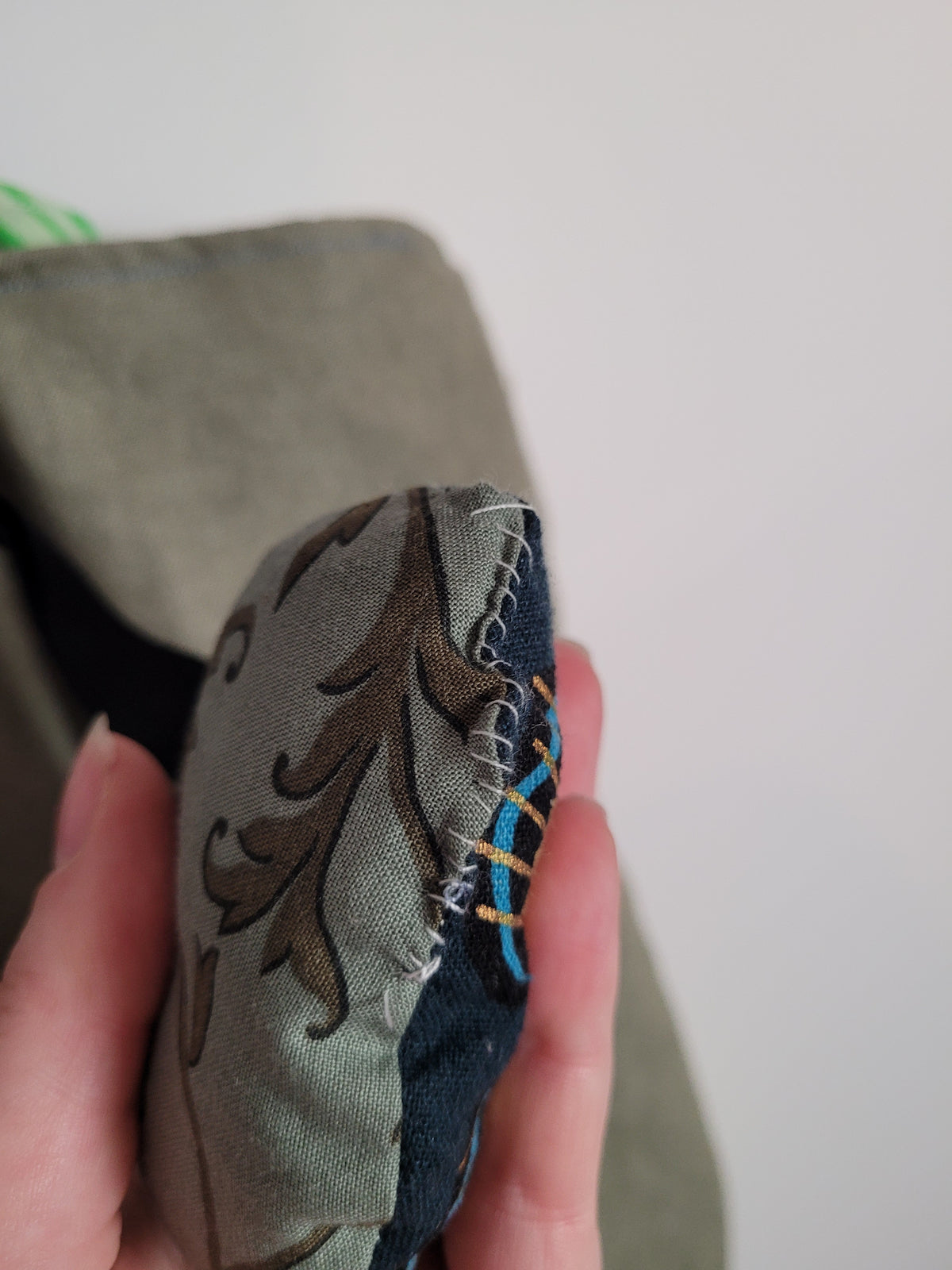 Handmade Cotton Linen Bag Charm