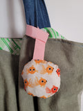 Handmade Cotton Bag Charm