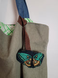 Handmade Cotton Linen Bag Charm