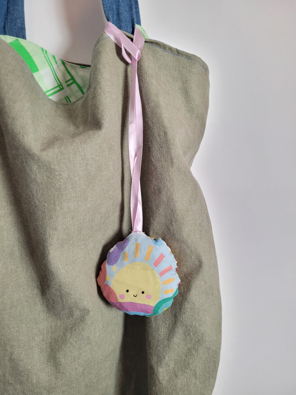 Handmade Cotton Bag Charm