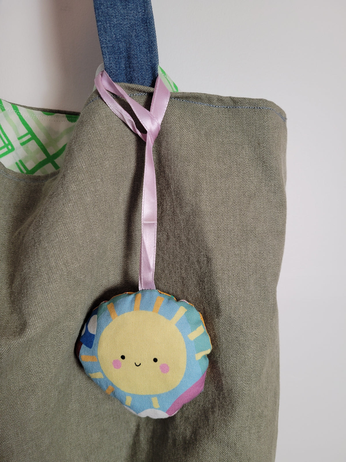 Handmade Cotton Bag Charm
