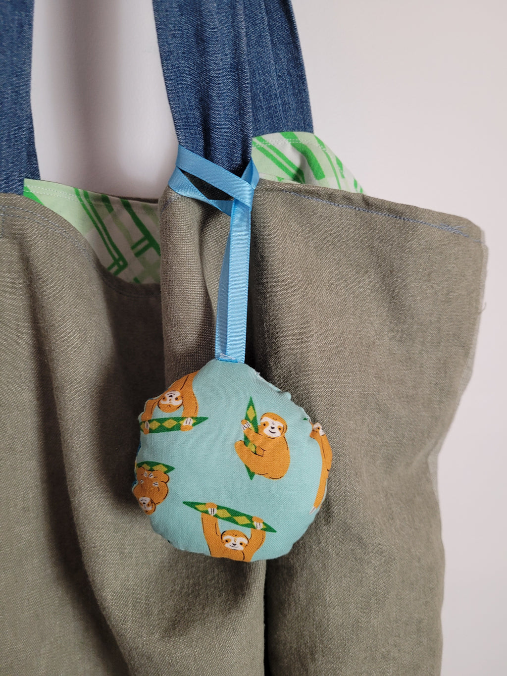 Handmade Cotton Bag Charm