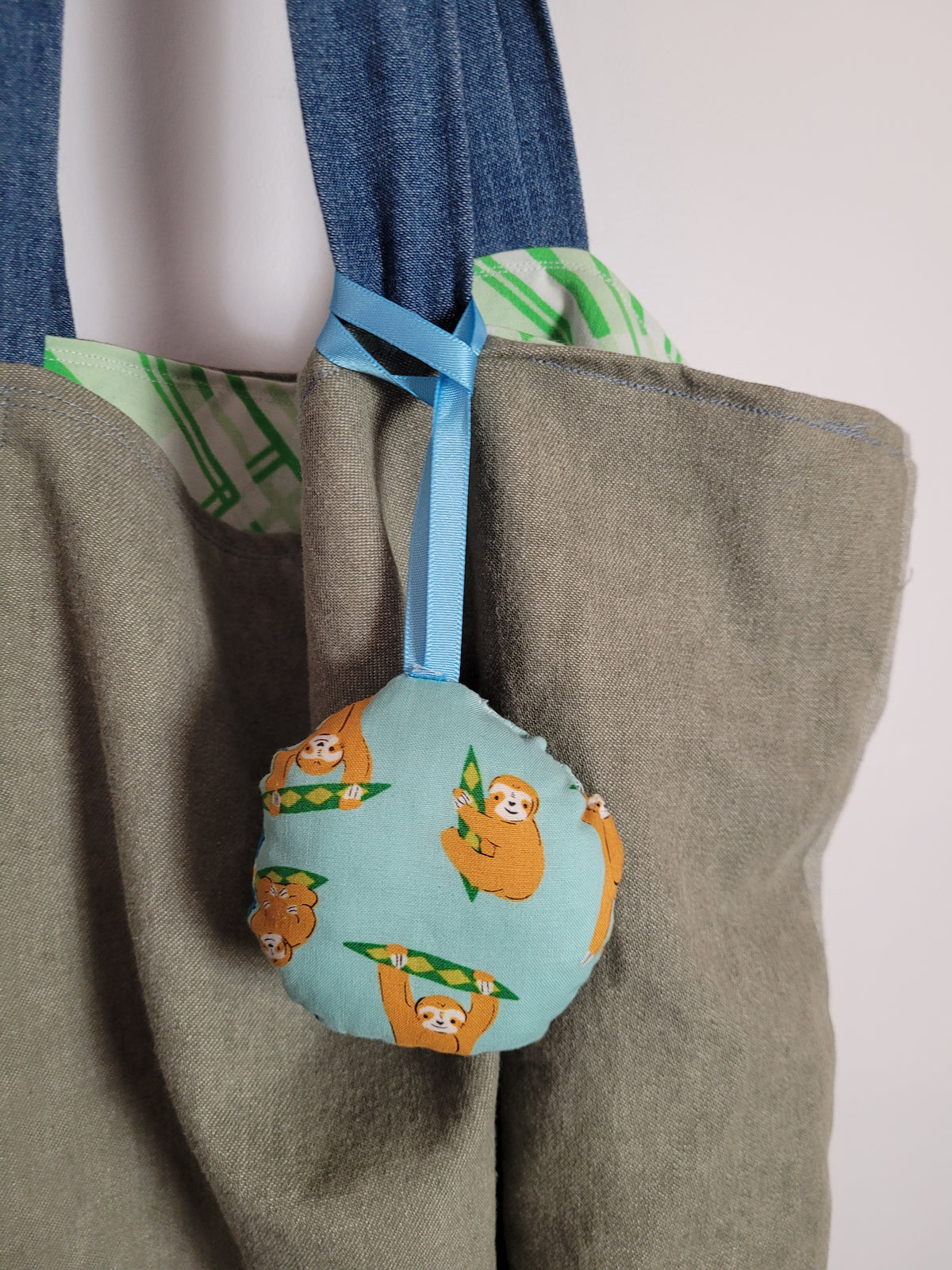 Handmade Cotton Bag Charm