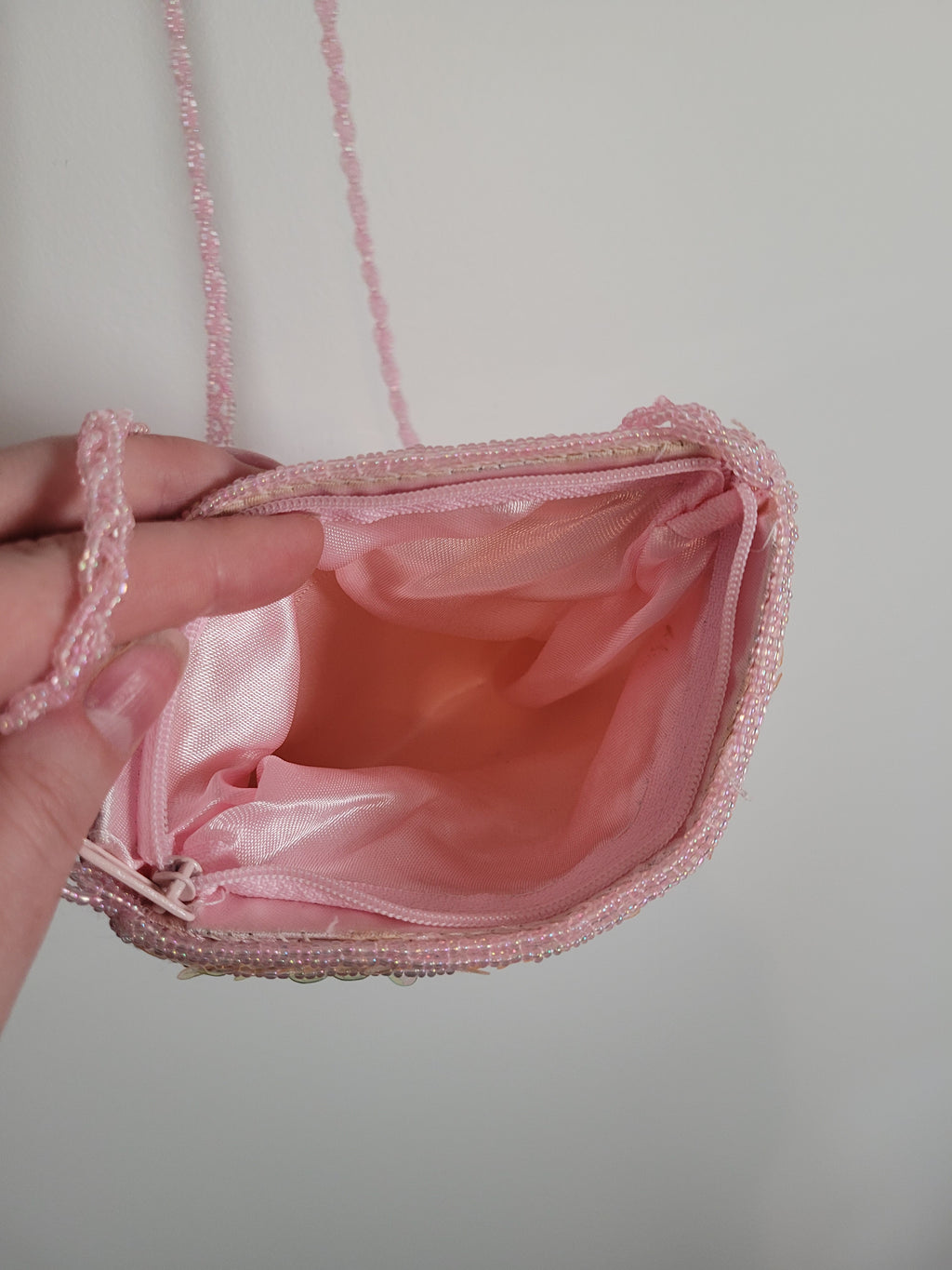 Pink 90s Sequin Mini Bag