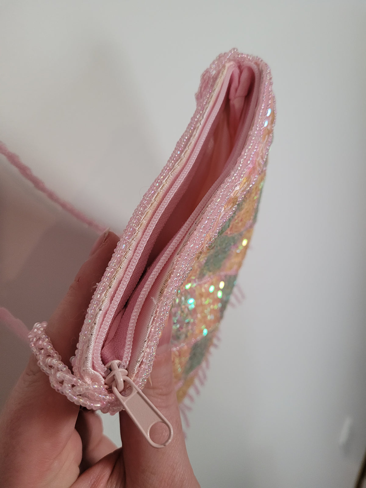 Pink 90s Sequin Mini Bag