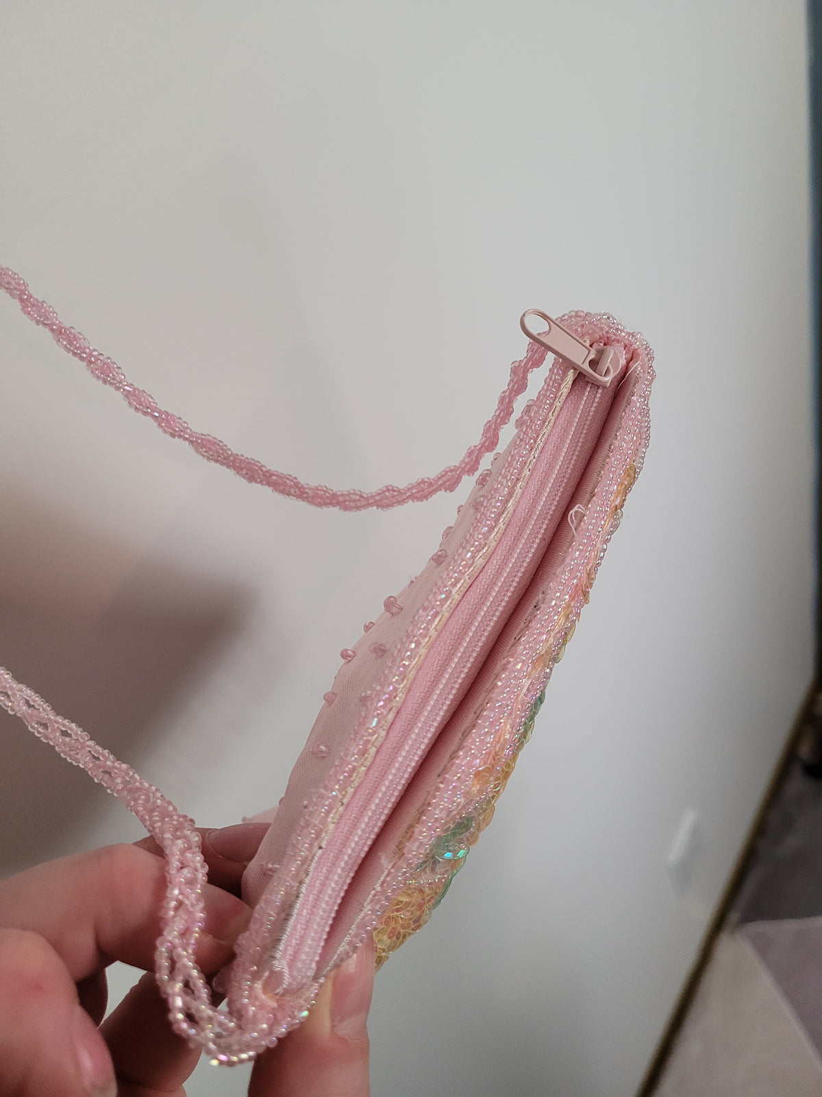 Pink 90s Sequin Mini Bag