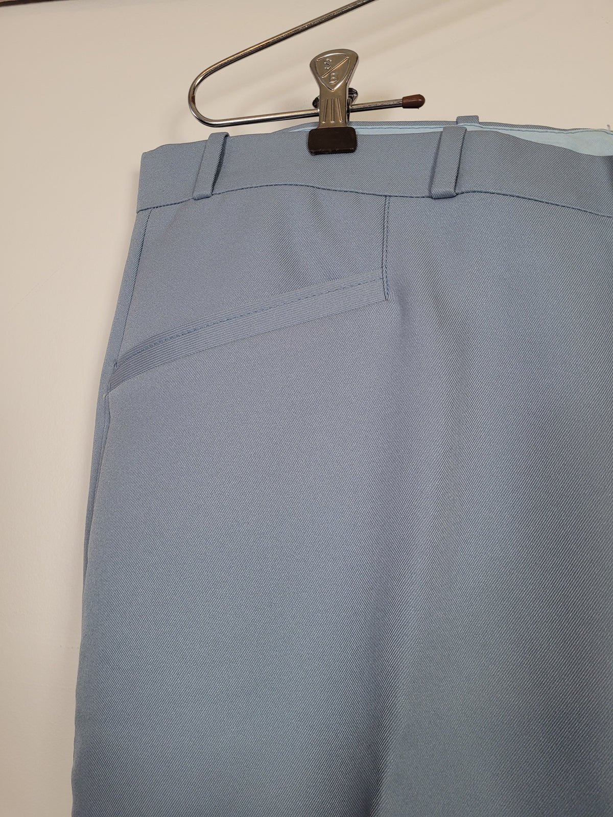 Deadstock Vintage 70s Blue Slacks