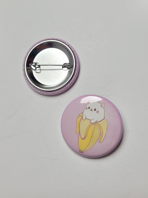 Banana Cat Badge
