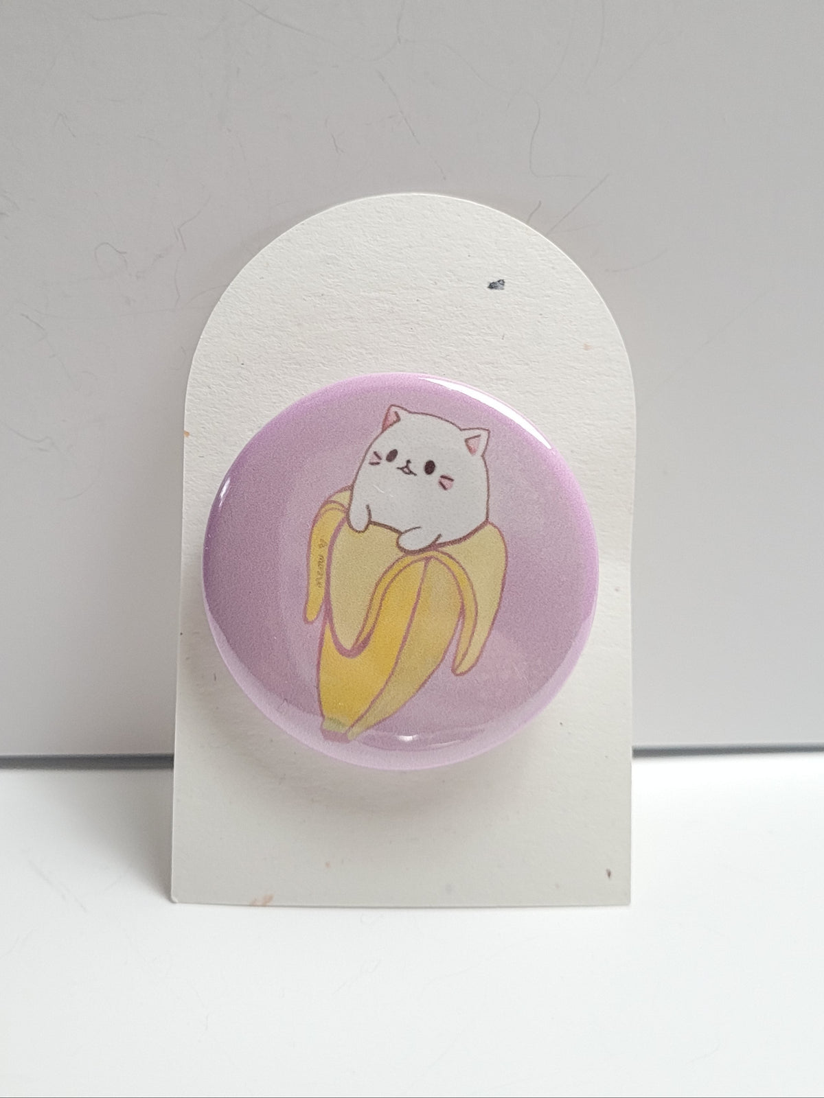 Banana Cat Badge