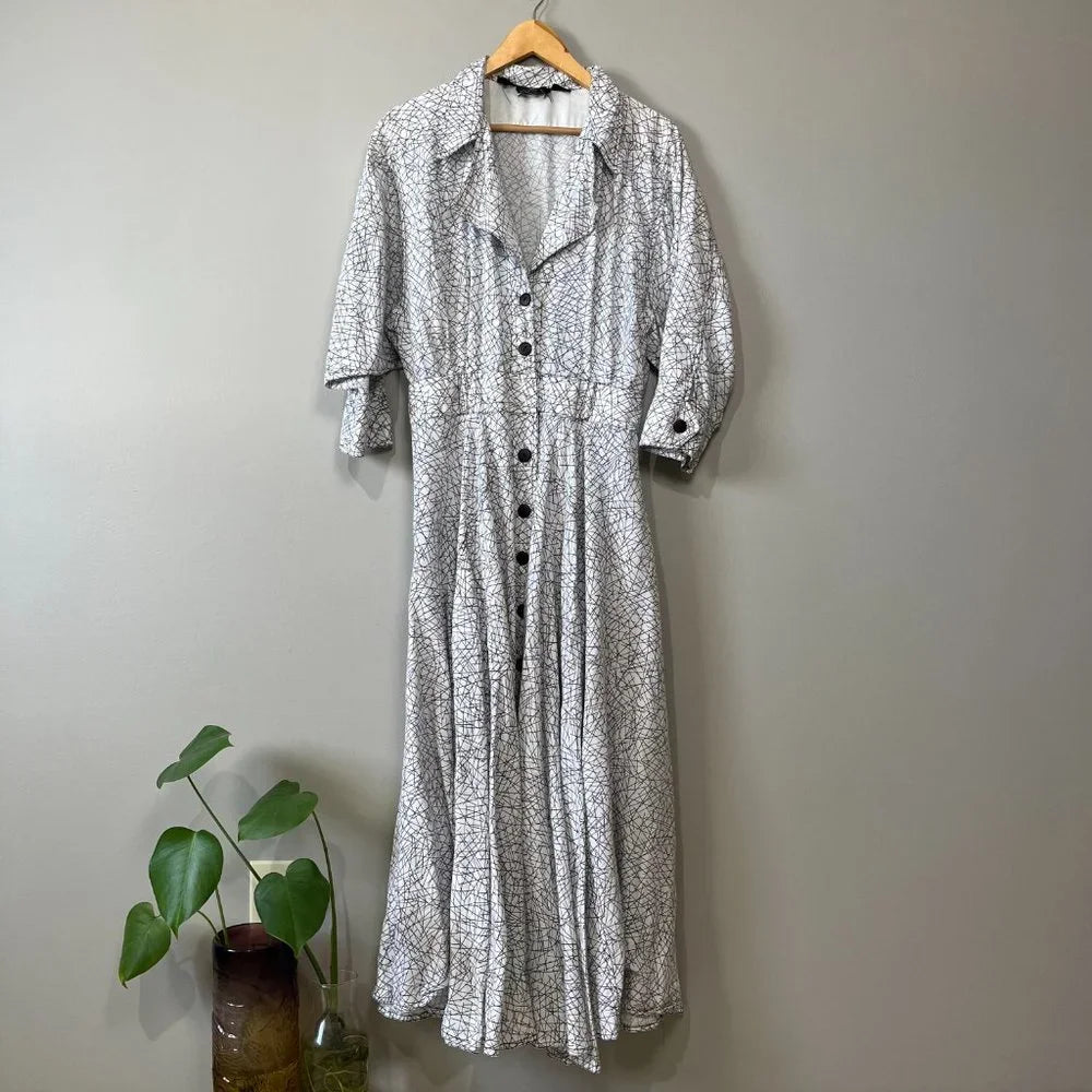 Oleg Cassini 1980s dress