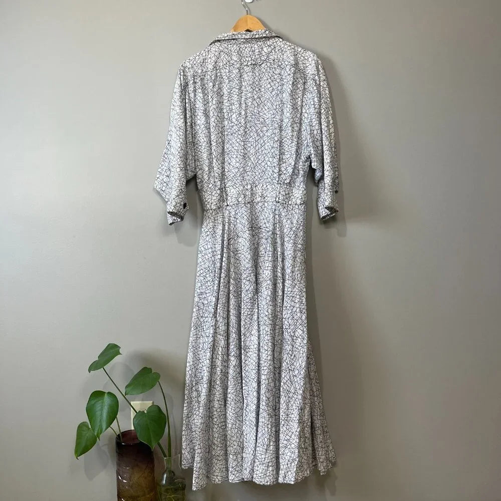 Oleg Cassini 1980s dress
