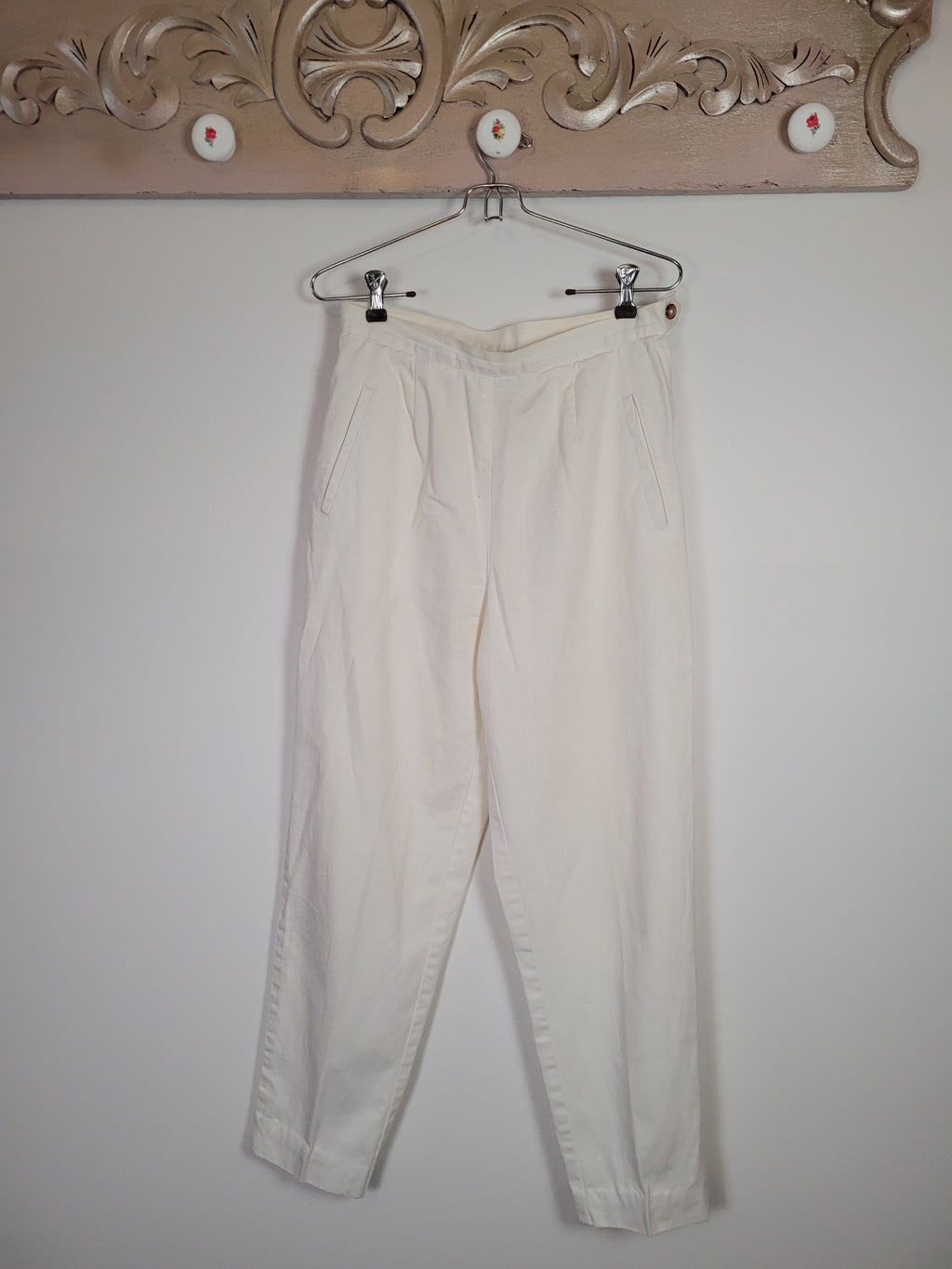 Vintage 90s Talbots White Slacks