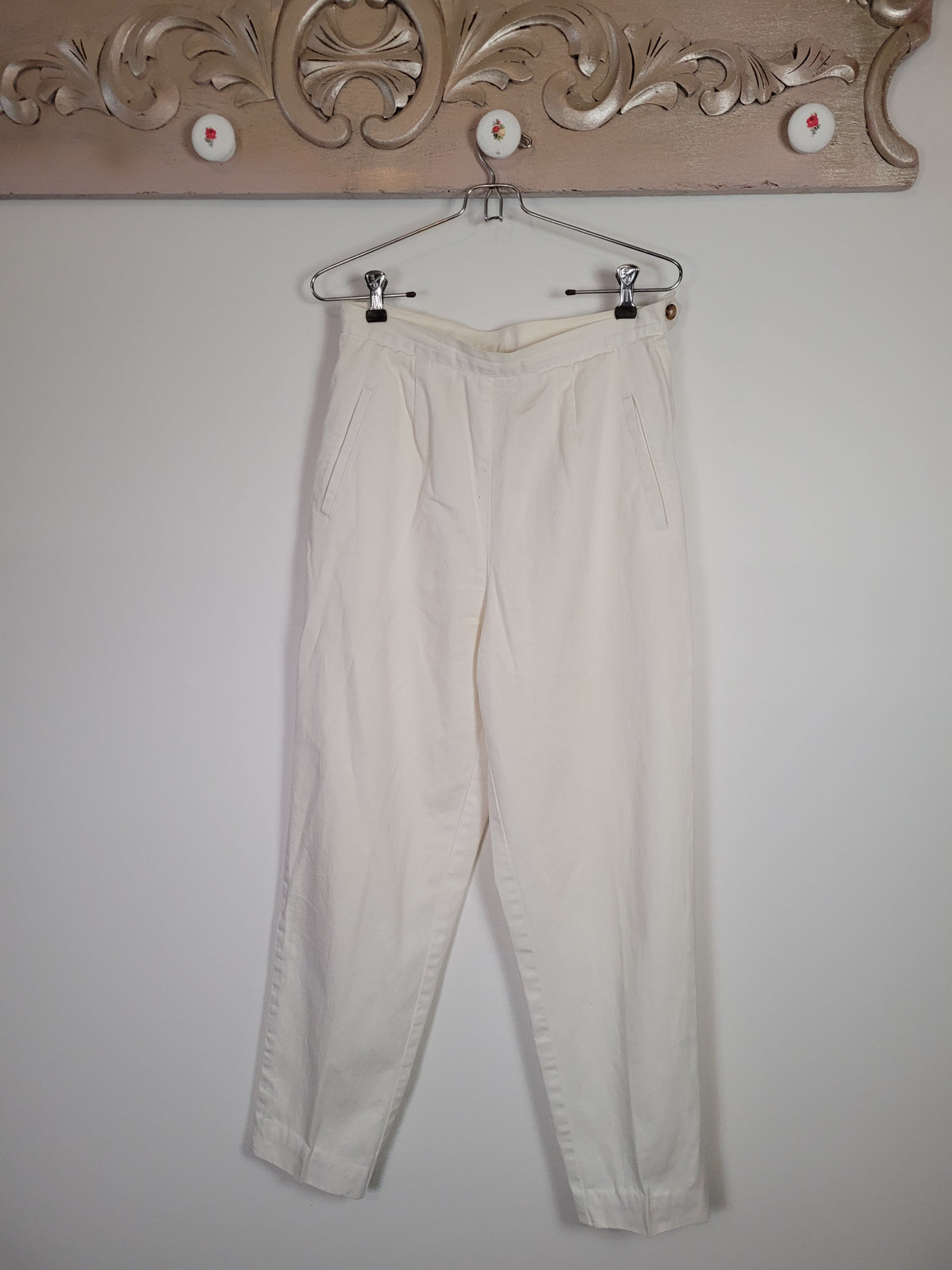 Vintage 90s Talbots White Slacks