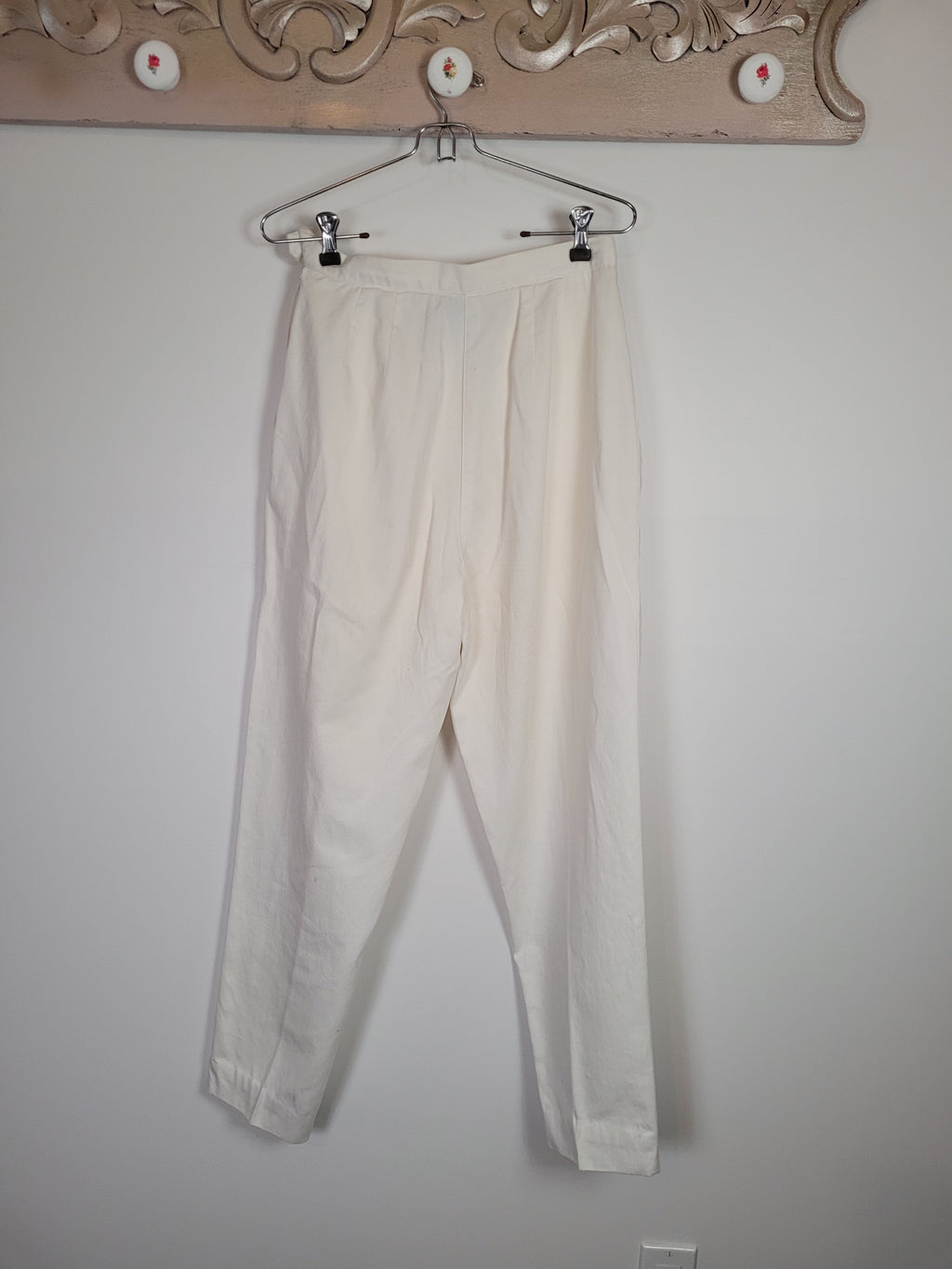 Vintage 90s Talbots White Slacks