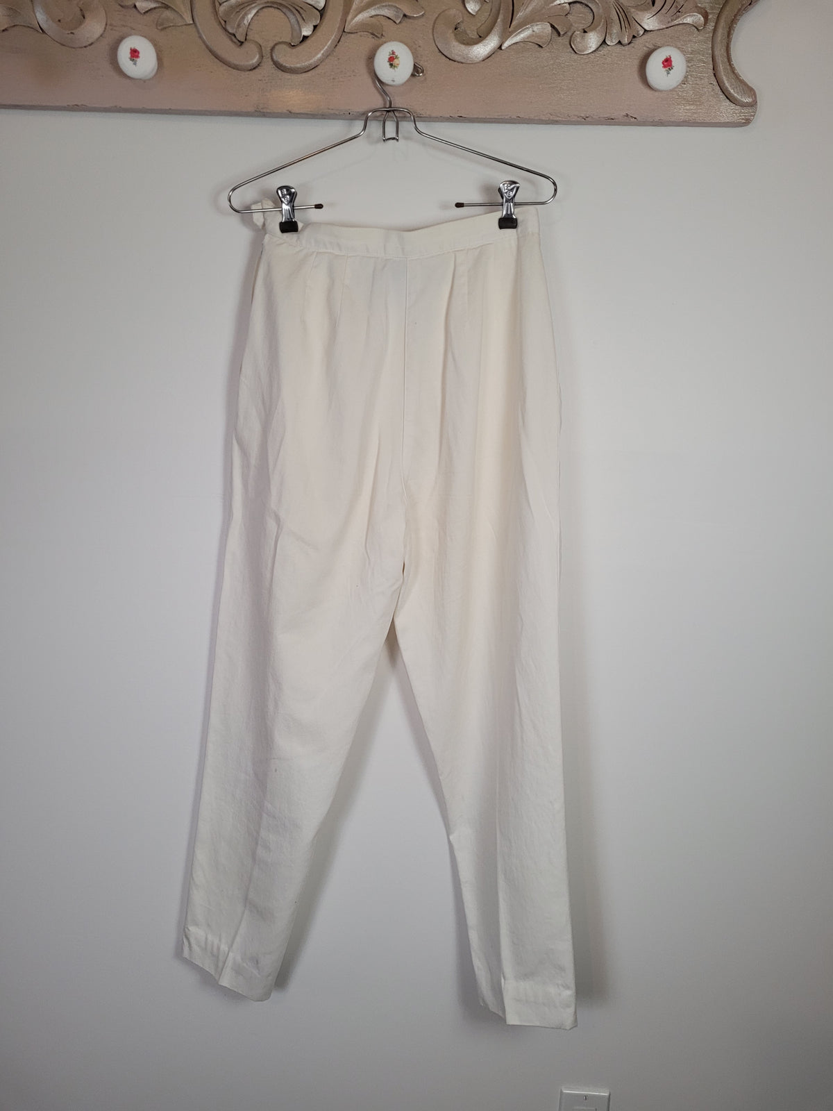 Vintage 90s Talbots White Slacks